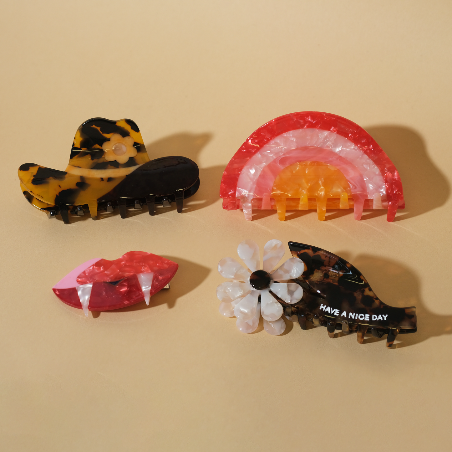 Cowboy Hat Hair Claw by Have a Nice Day