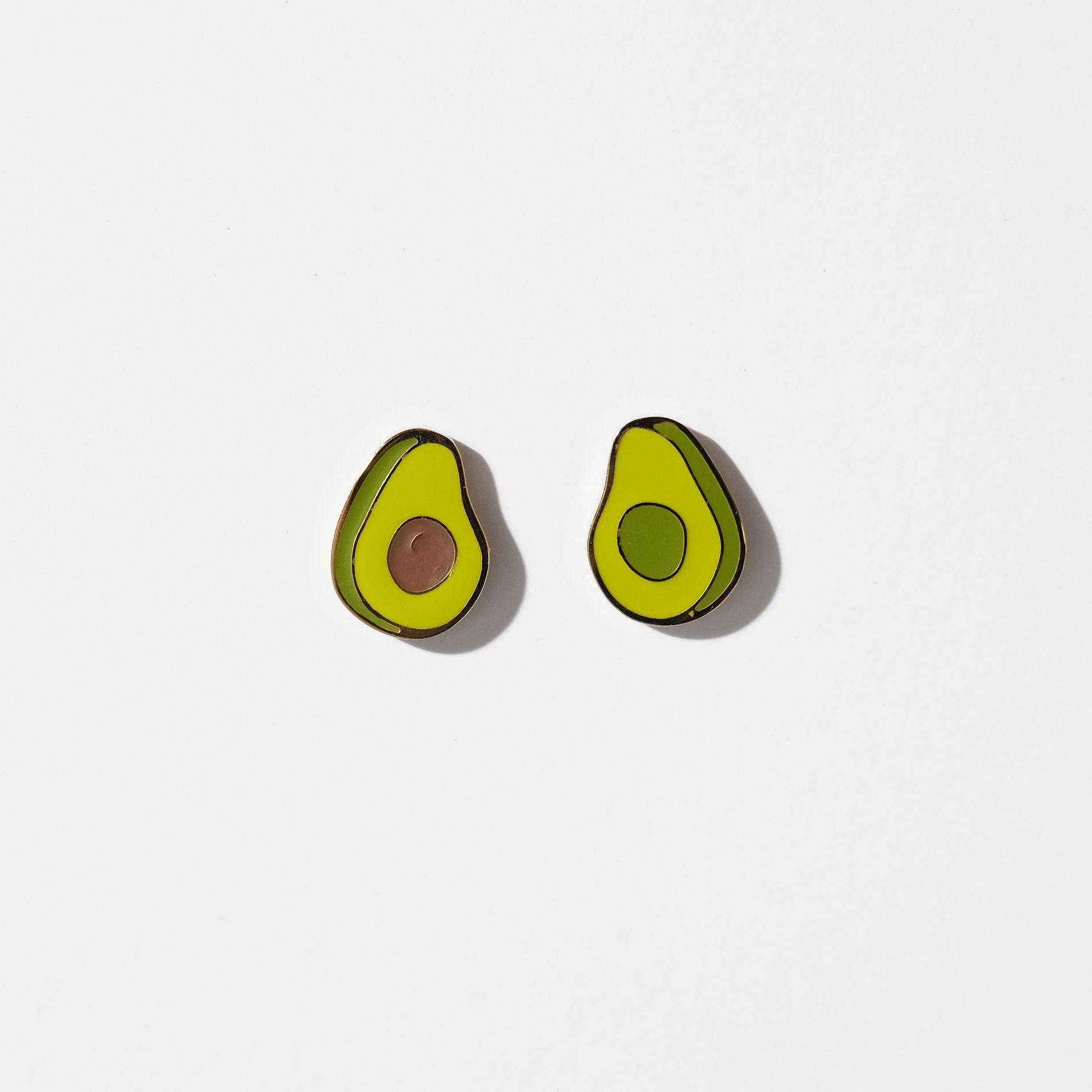 Avocado Stud Earrings - Sleepy Mountain