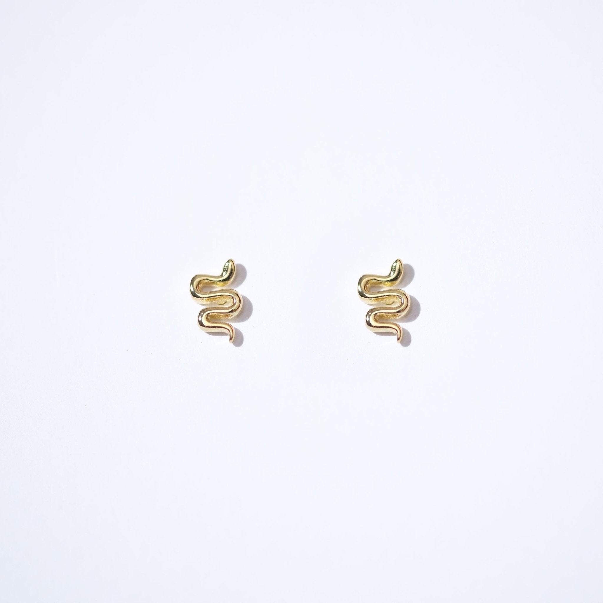 Fine Essentials - Snake Stud Earrings - Sleepy Mountain