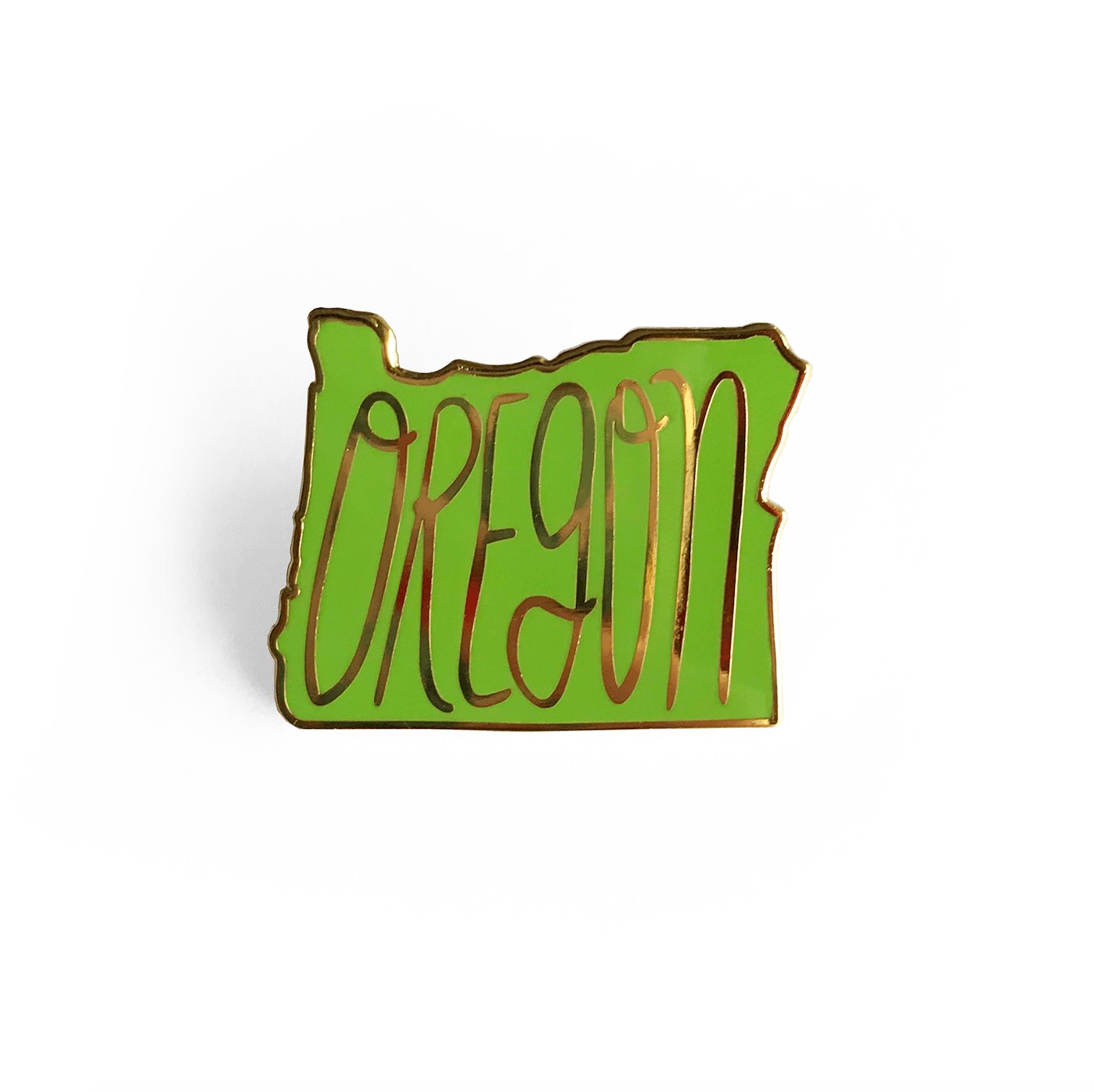 Oregon Enamel Pin - Sleepy Mountain