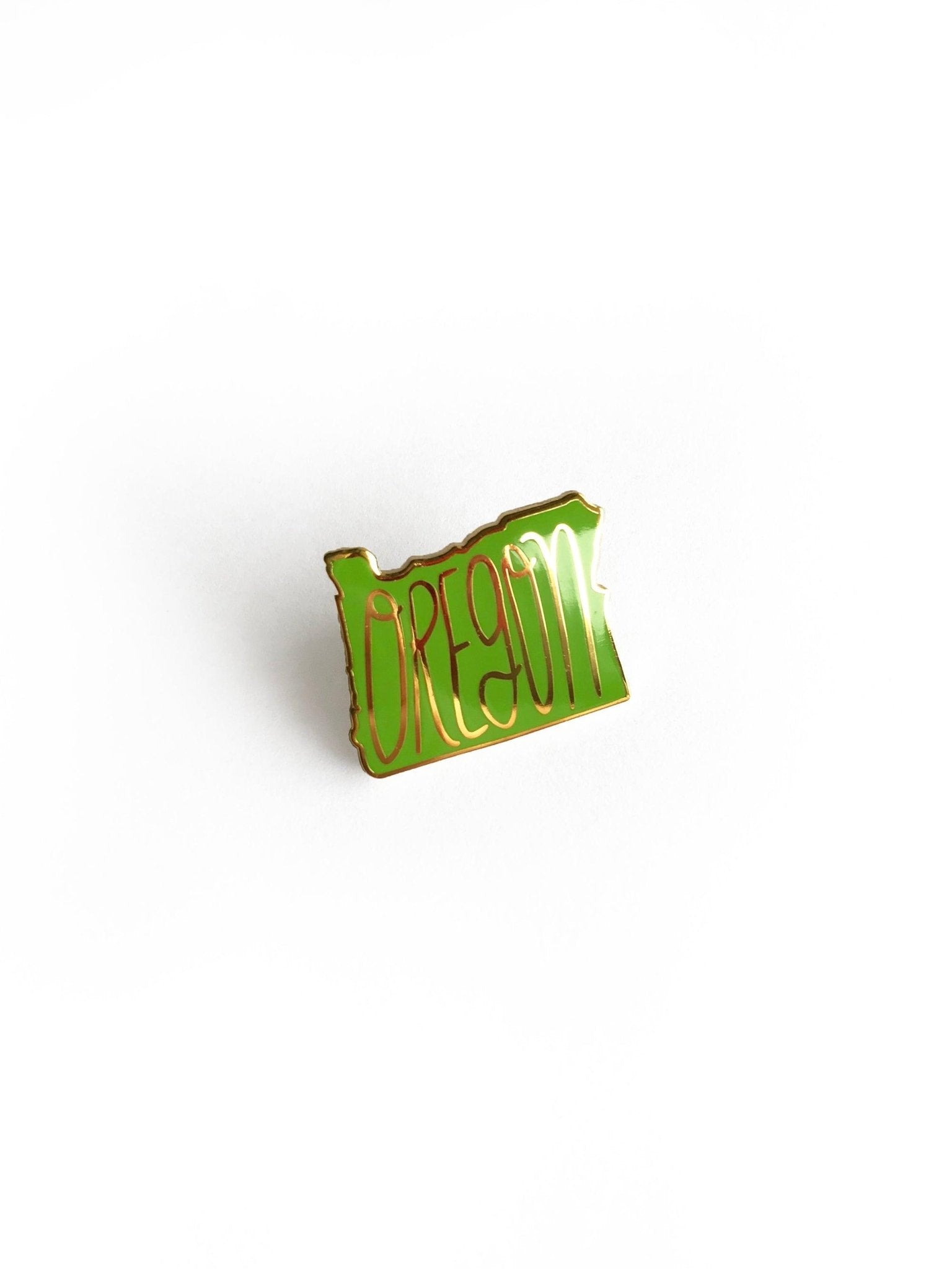 Oregon Enamel Pin - Sleepy Mountain