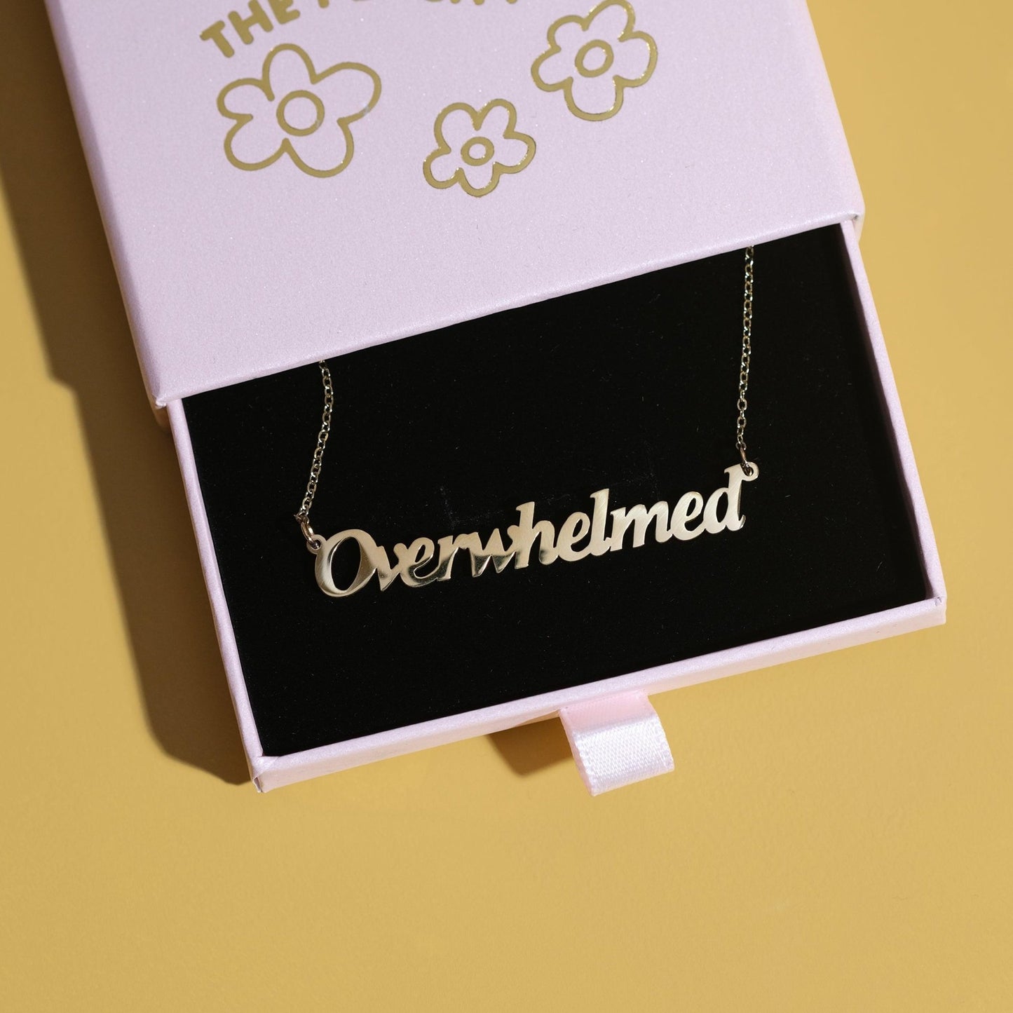 Overwhelmed Necklace by The Peach Fuzz - Sleepy Mountain