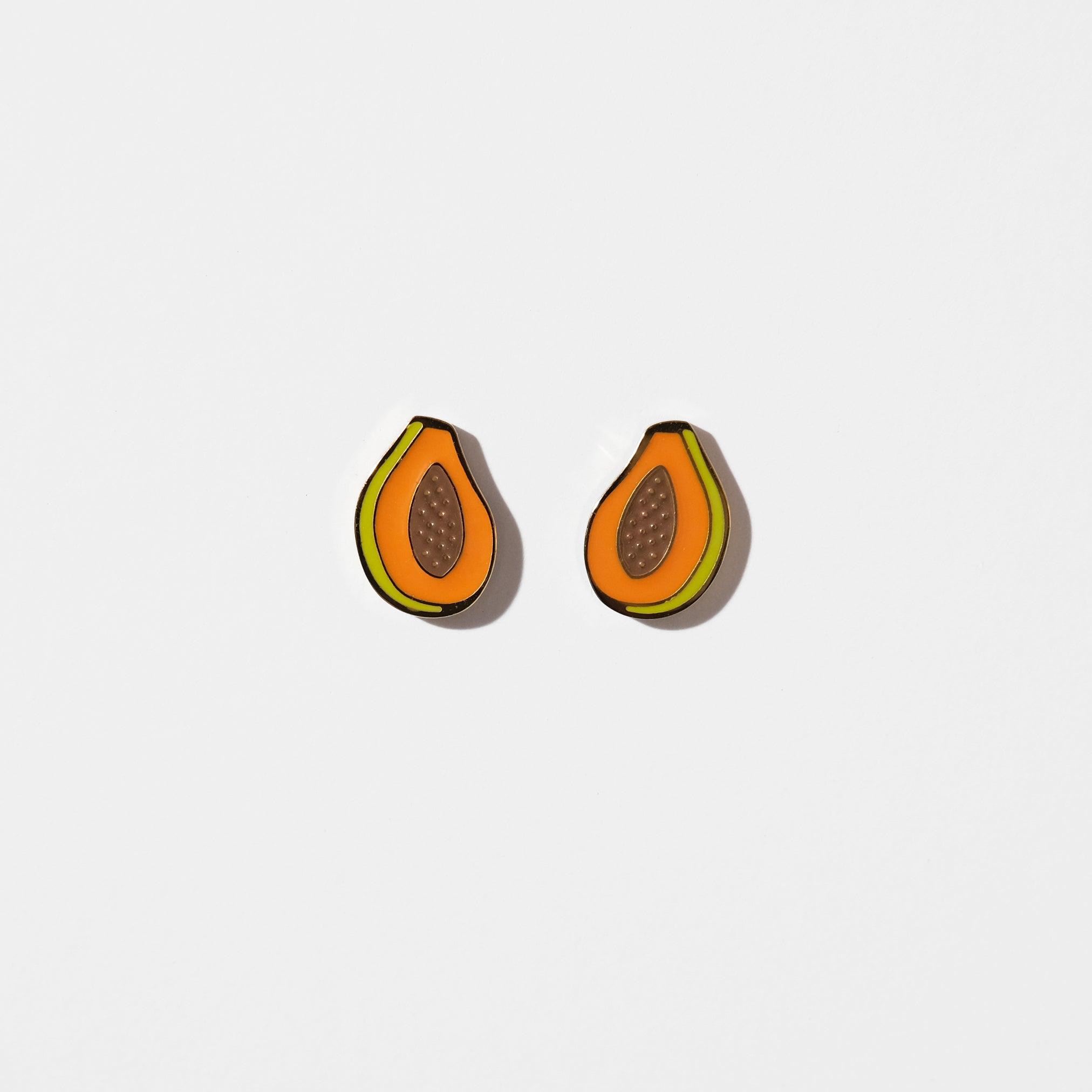 Papaya Stud Earrings Sleepy Mountain