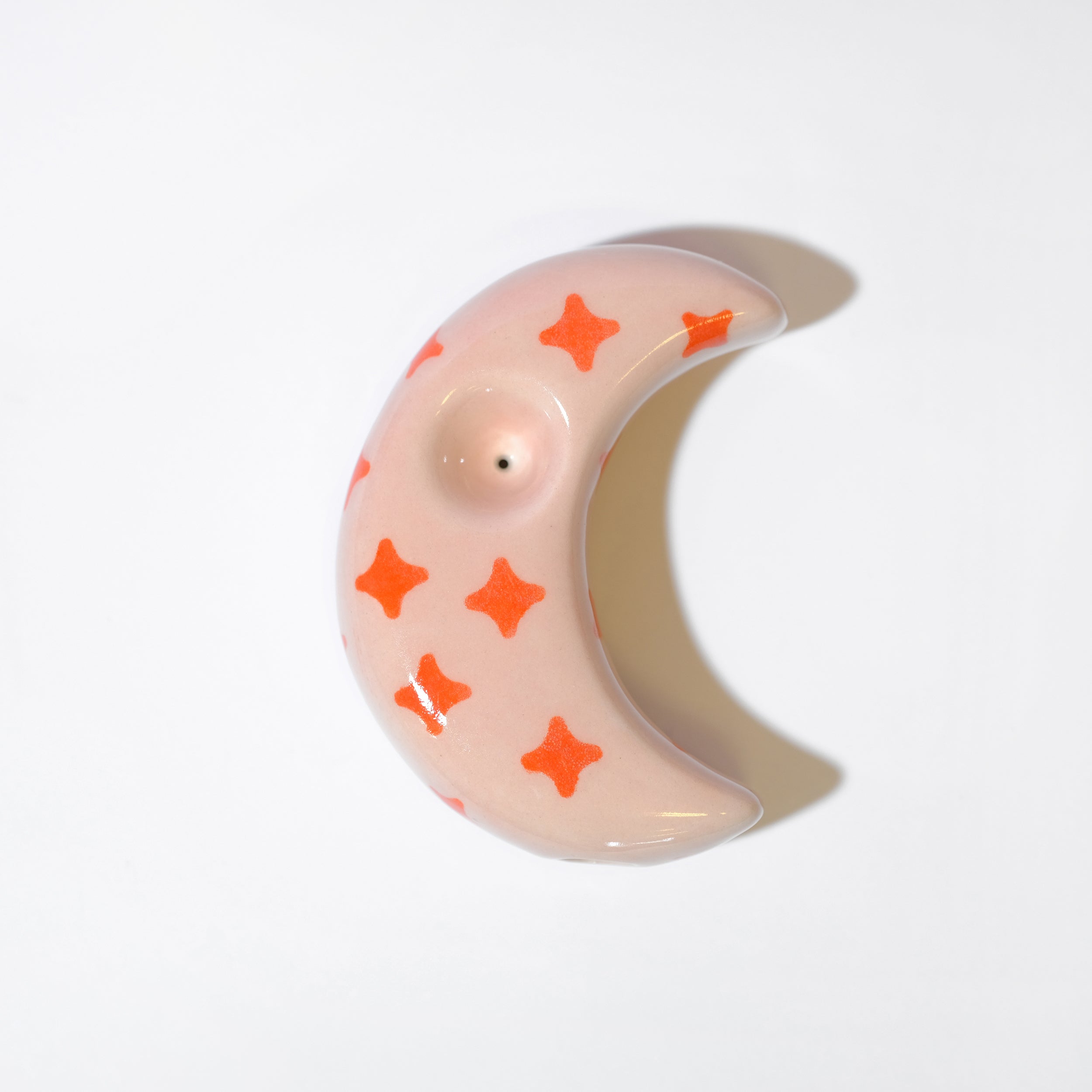 Pink and red star moon - Sleepy Mountain