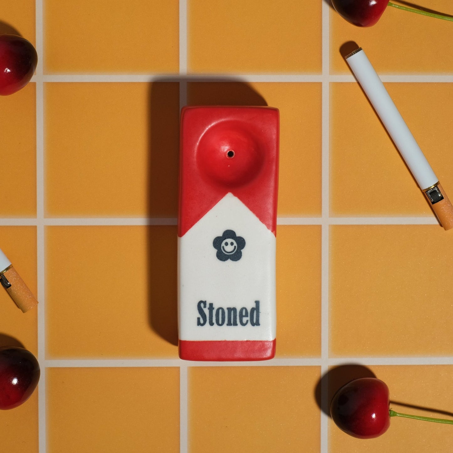 Stoned Ceramic Pipe - Sleepy Mountain