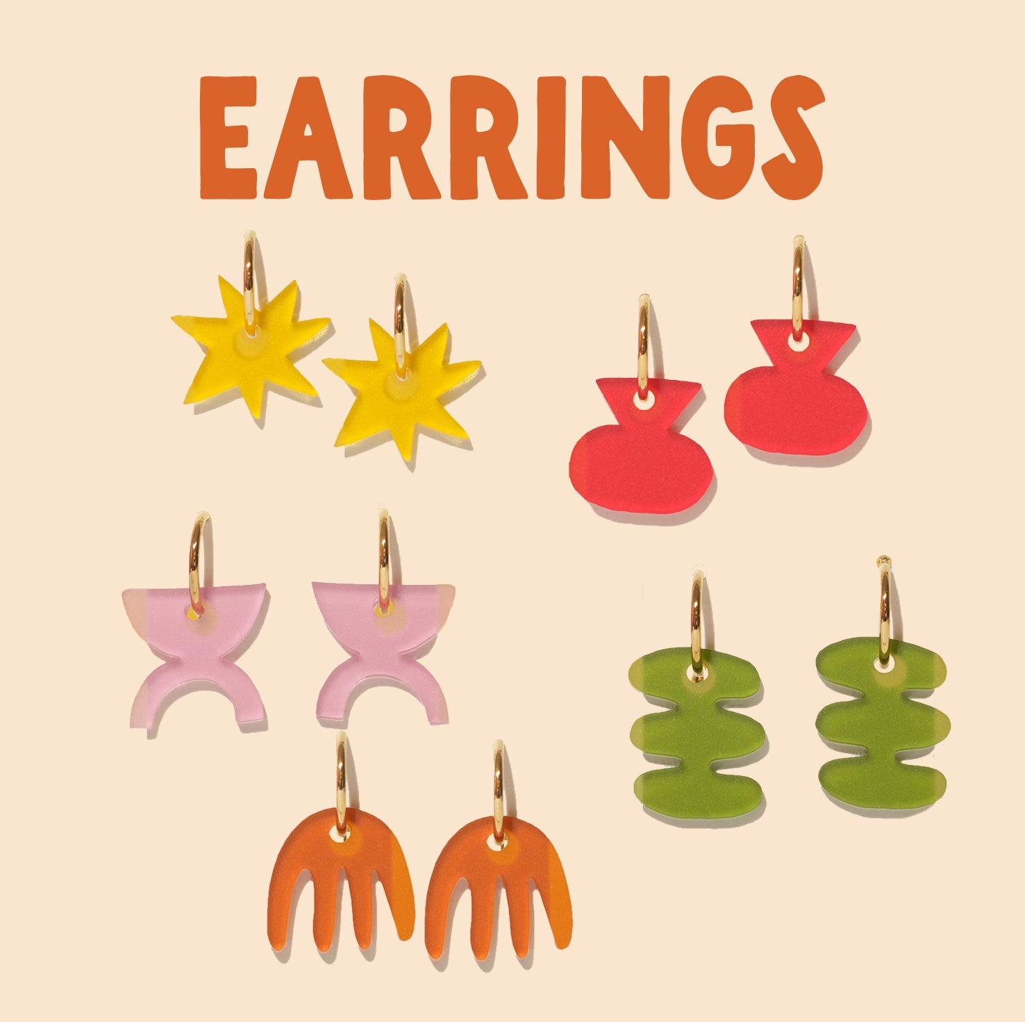 Earrings - Sleepy Mountain