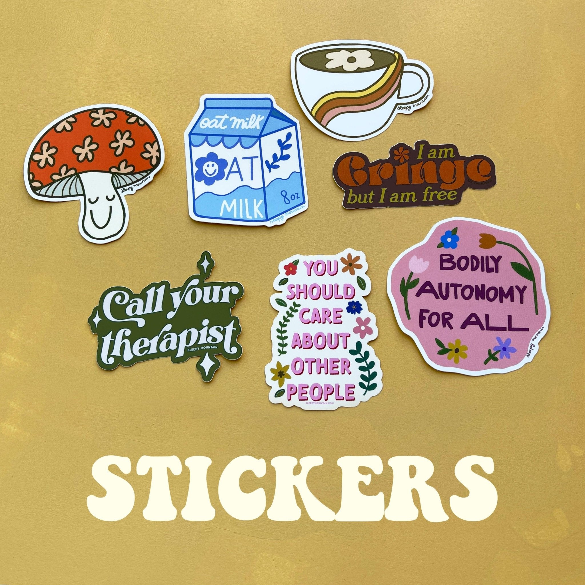 Stickers‎ - Sleepy Mountain