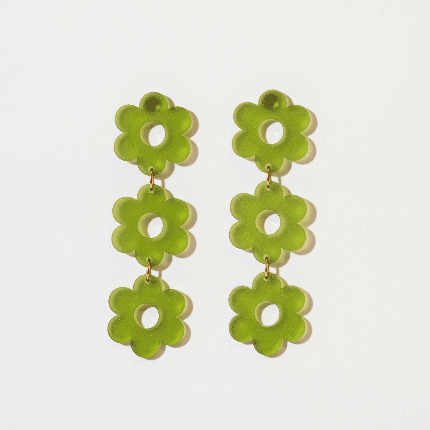 Daisy Chain Retro Earrings