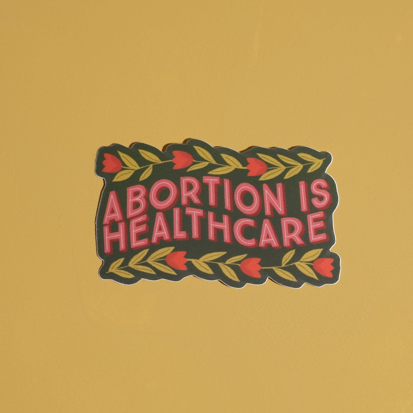Abortion is Healthcare Sticker - Sleepy Mountain