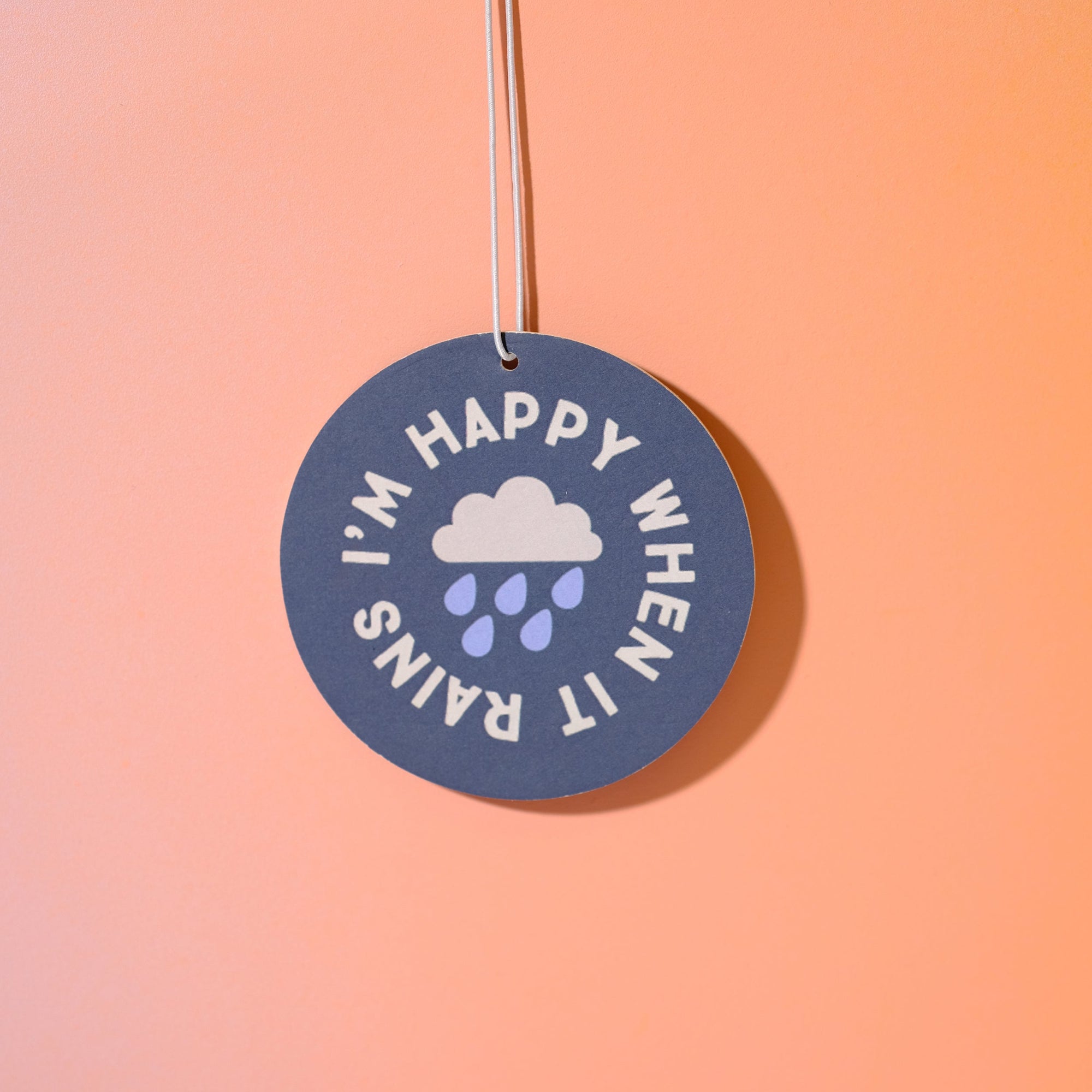 Air Freshener - I'm happy when it rains - Sleepy Mountain