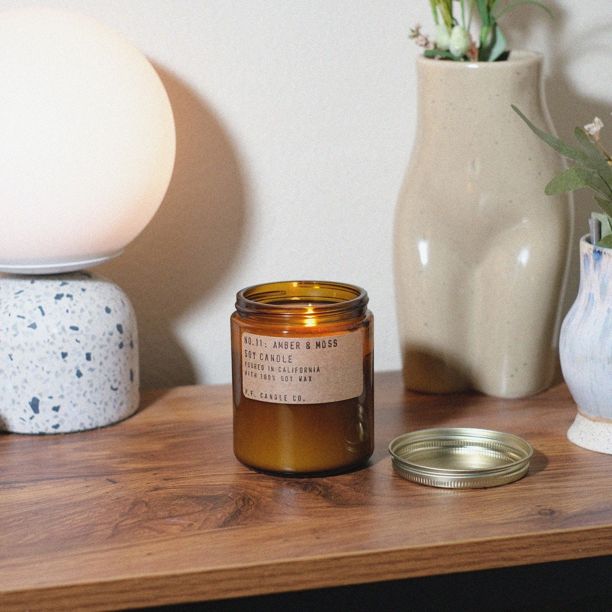 Amber & Moss - 7.2 oz Soy Candle - Sleepy Mountain