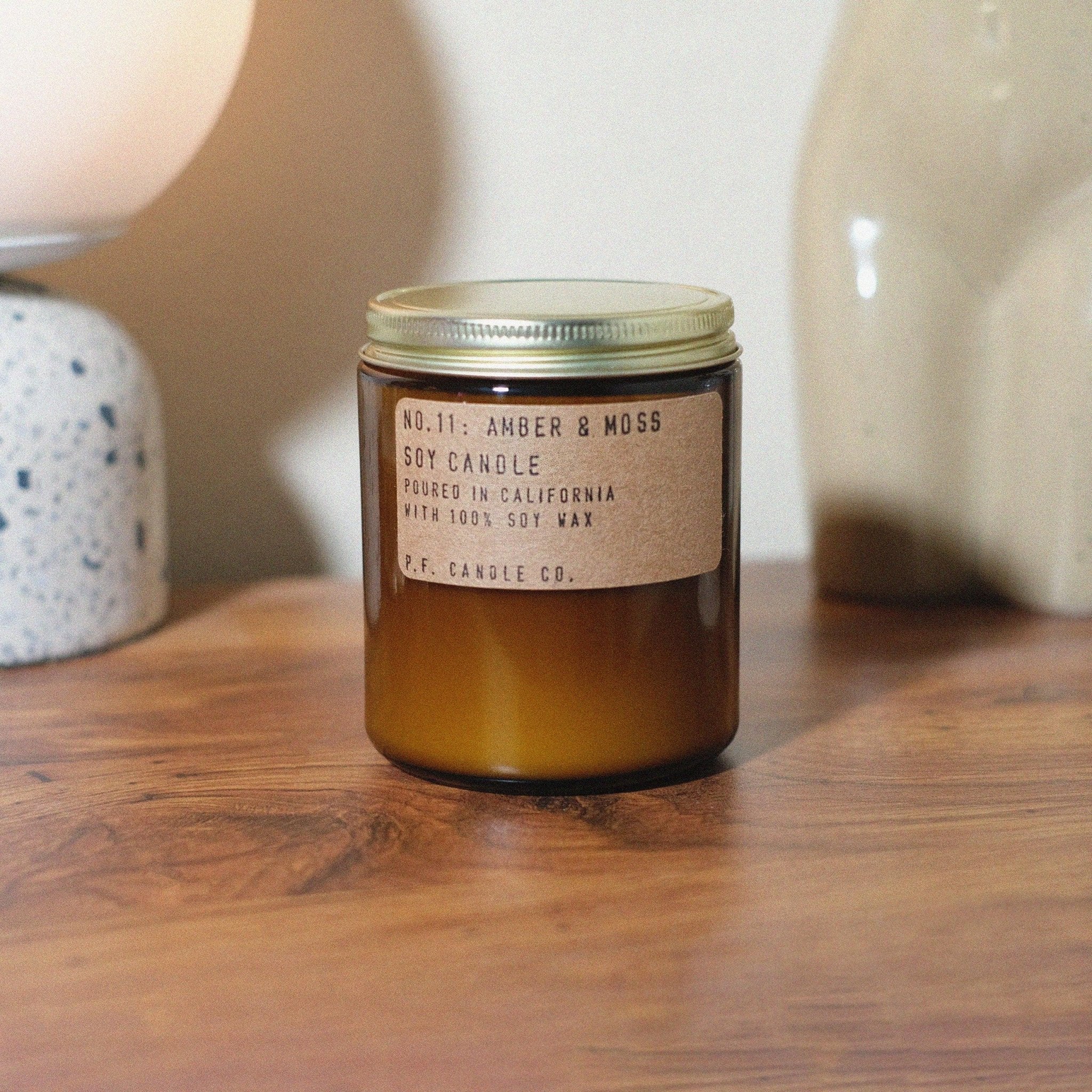 Amber & Moss - 7.2 oz Soy Candle - Sleepy Mountain