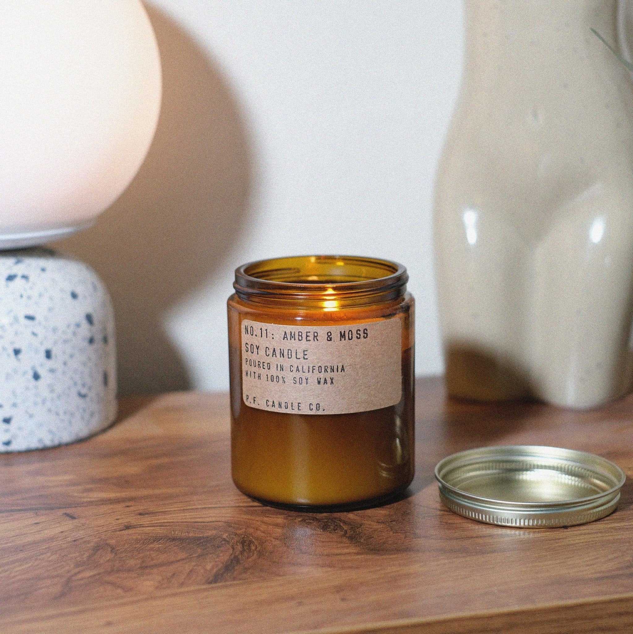 Amber & Moss - 7.2 oz Soy Candle - Sleepy Mountain