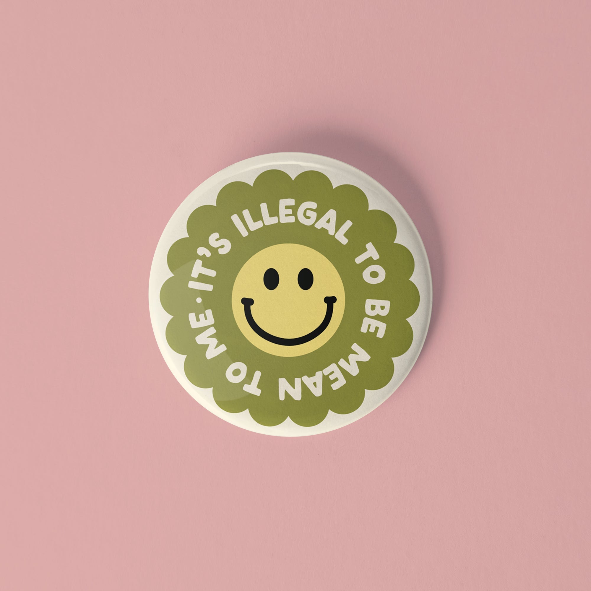 Be nice to me button set - Sleepy Mountain