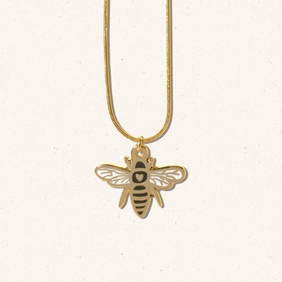 Bee Necklace - Sleepy Mountain