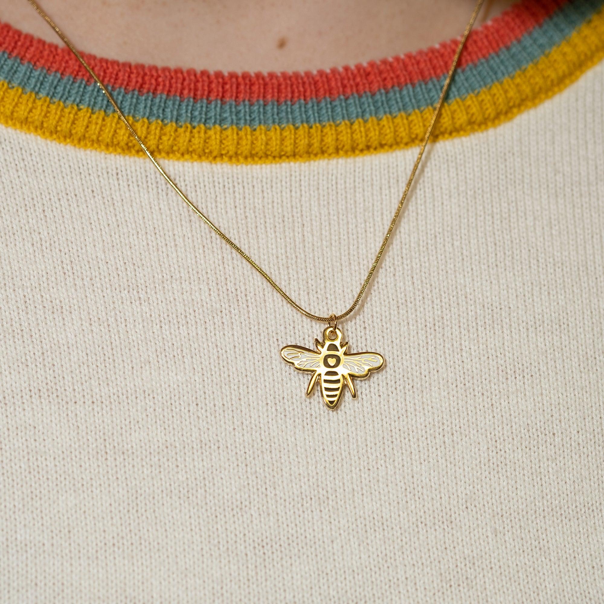 Bee Necklace - Sleepy Mountain