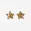 Big Star Stud Earrings - Champagne Gold Glitter - Sleepy Mountain