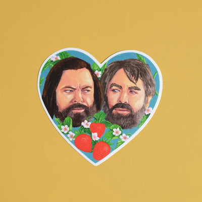 Bill & Frank The Last of us Sticker by Ambar Del Moral - Sleepy Mountain