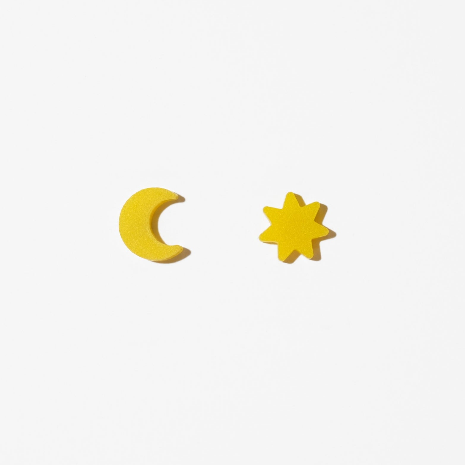 Celestial Stud Earrings in Sunshine Yellow - Sleepy Mountain