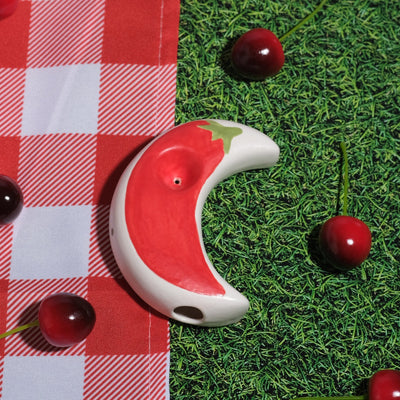 Chili Pepper Ceramic Pipe - Sleepy Mountain