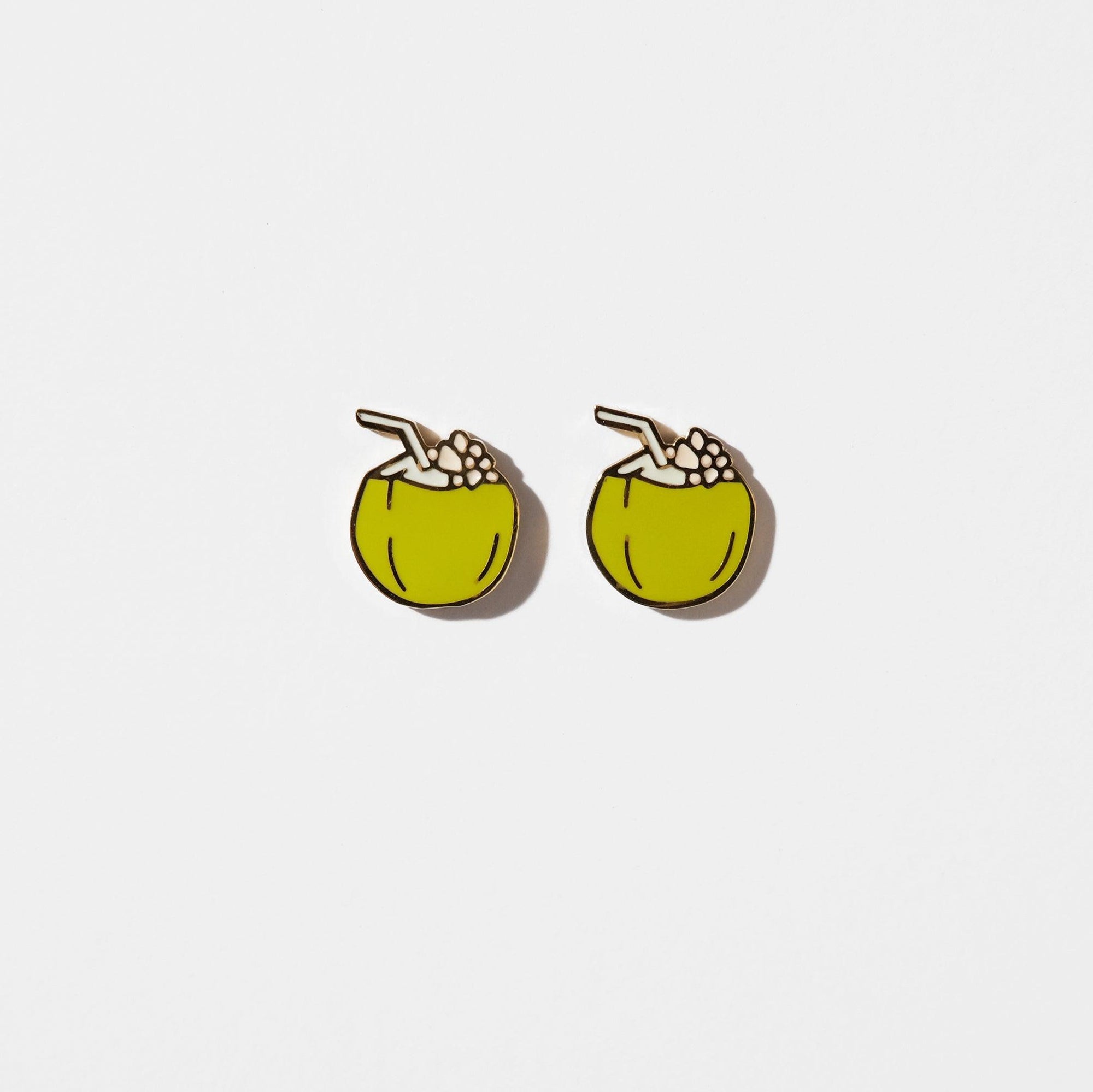 Coconut Stud Earrings - Sleepy Mountain