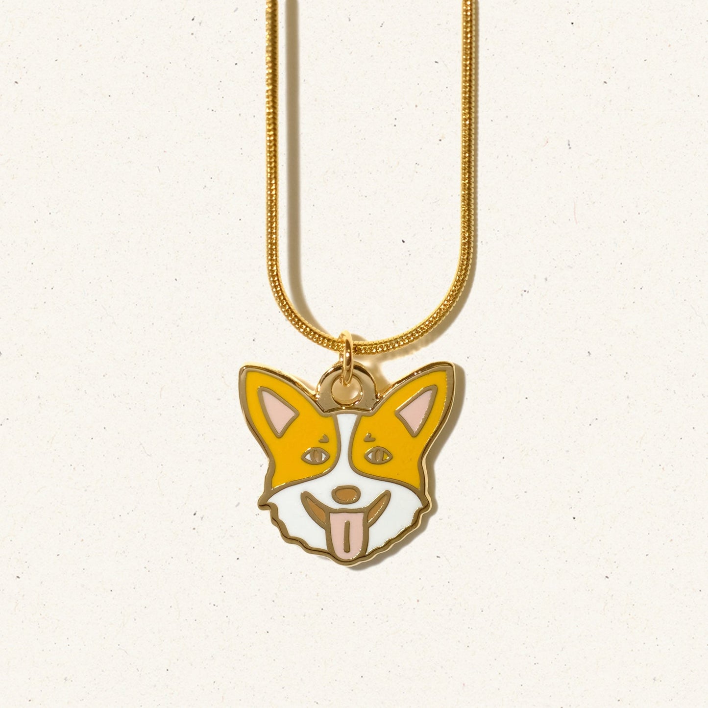 Corgi Necklace - Sleepy Mountain