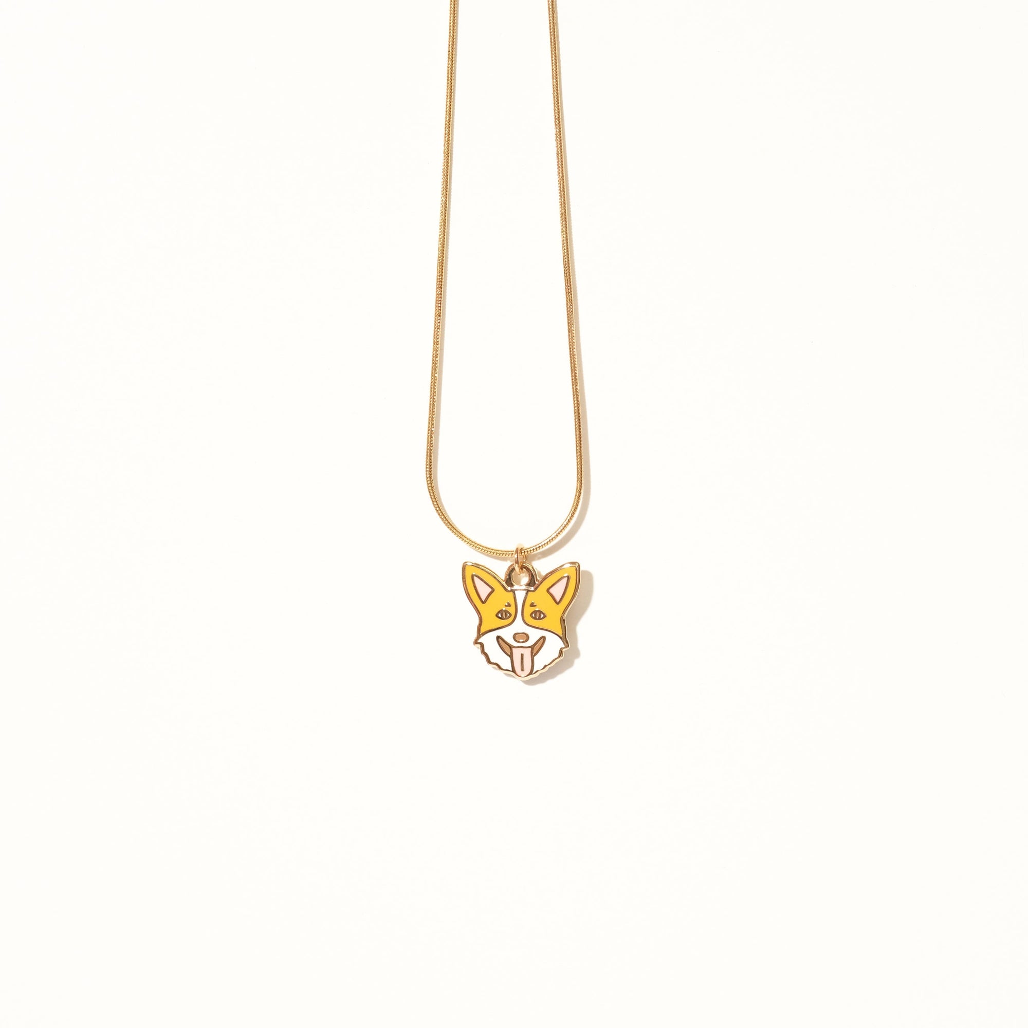 Corgi Necklace - Sleepy Mountain
