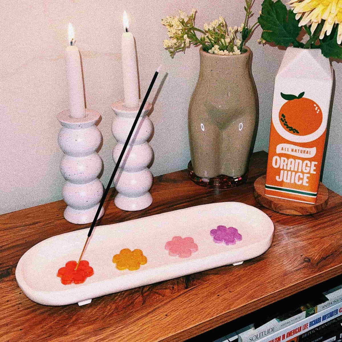 Daisy Incense holder - Sleepy Mountain