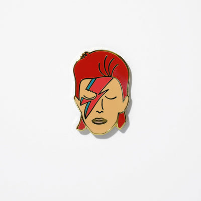 David Bowie Enamel Pin - Sleepy Mountain