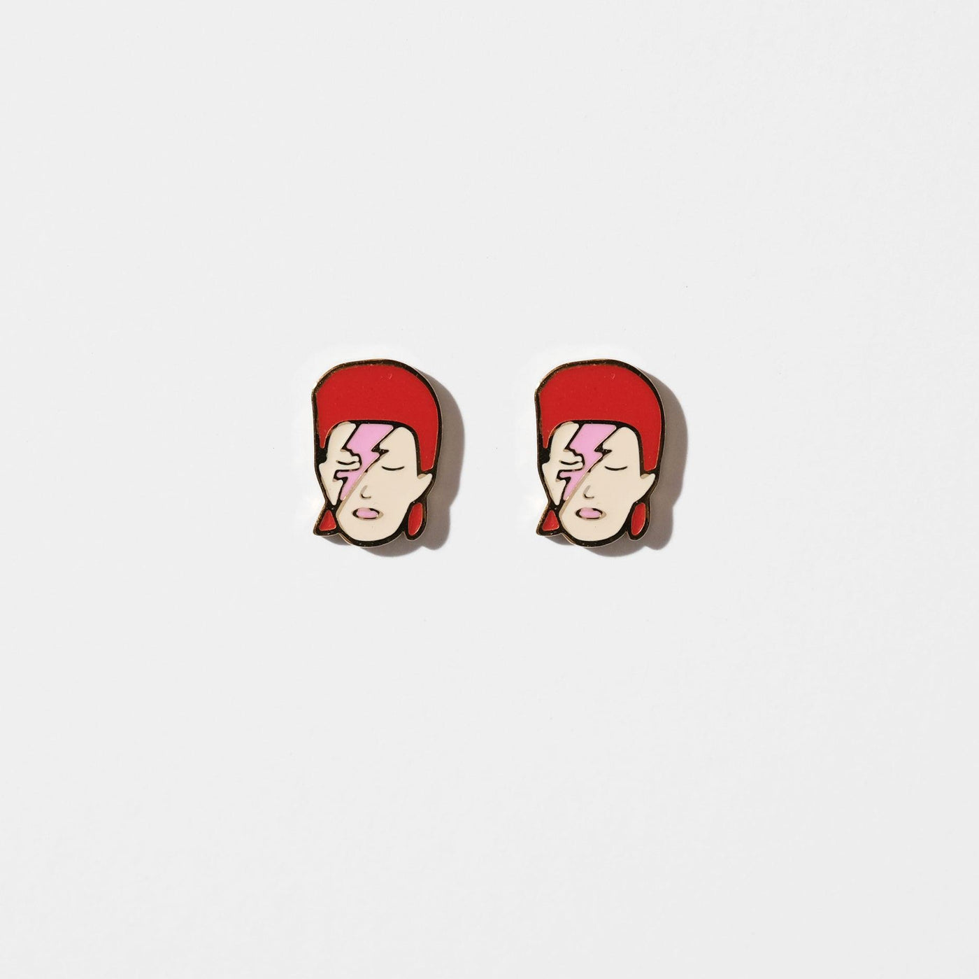 David Bowie Stud Earrings - Sleepy Mountain