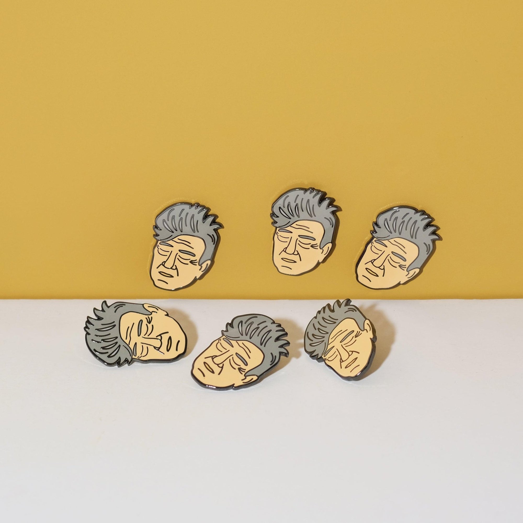 David Lynch Enamel Pin - Sleepy Mountain