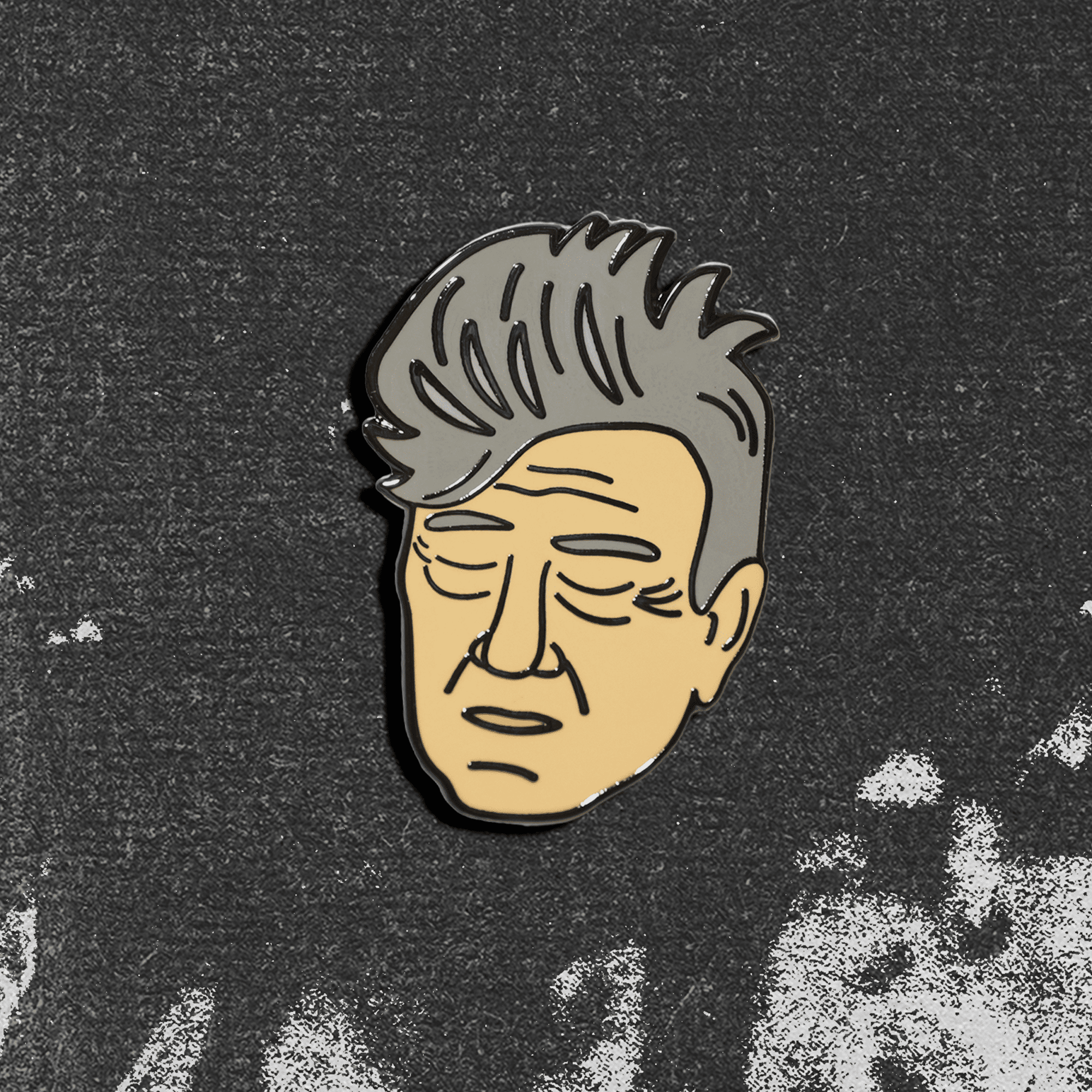 David Lynch Enamel Pin - Sleepy Mountain