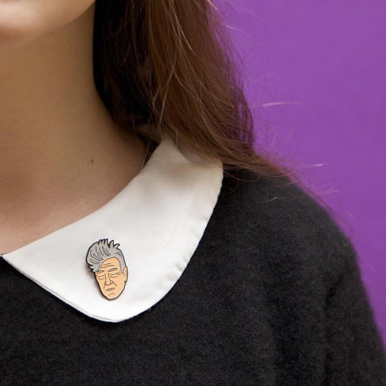 David Lynch Enamel Pin - Sleepy Mountain