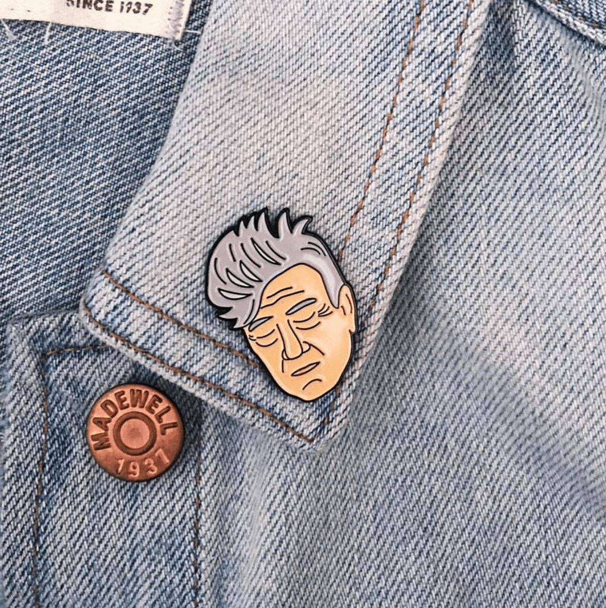 David Lynch Enamel Pin - Sleepy Mountain