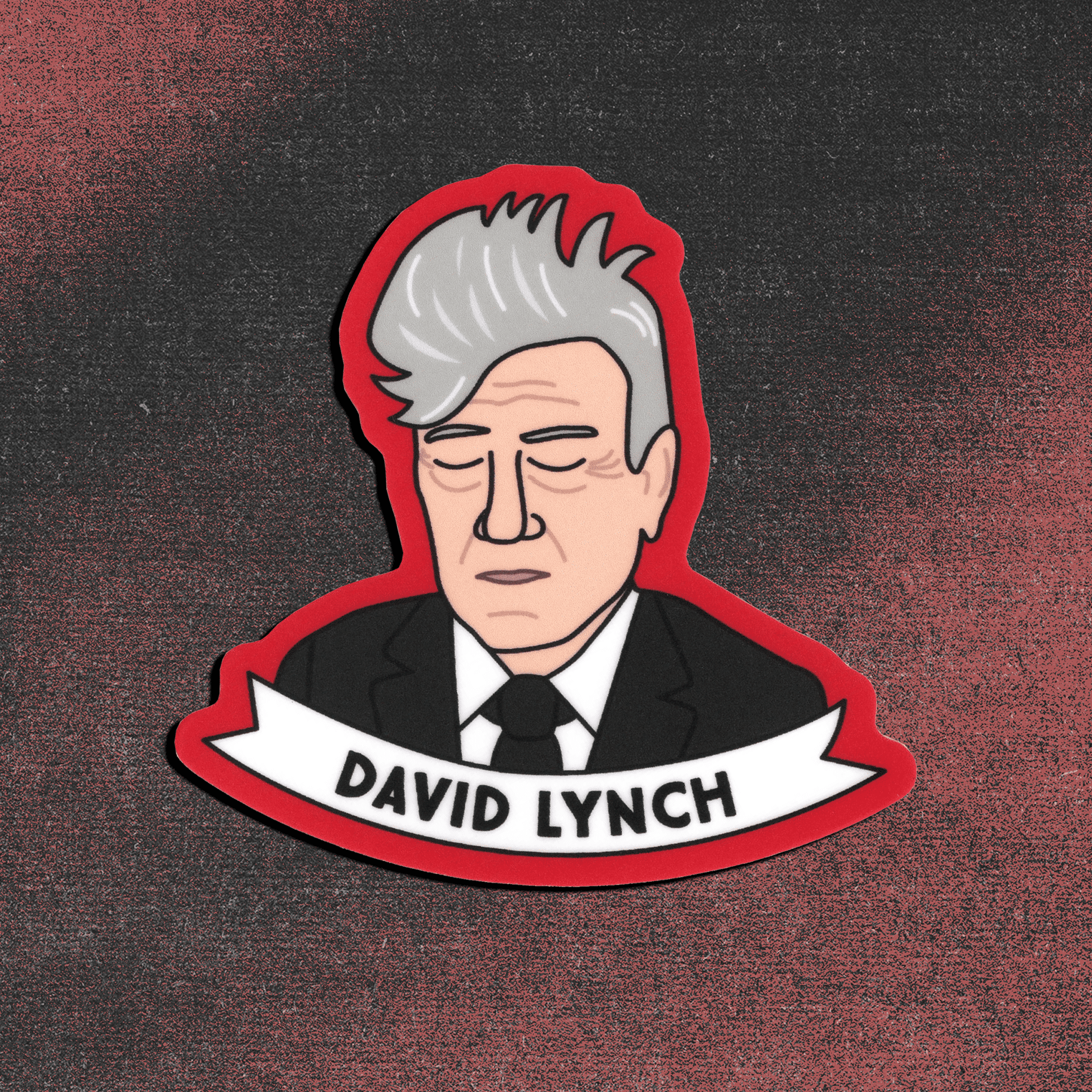 David Lynch Sticker - Sleepy Mountain
