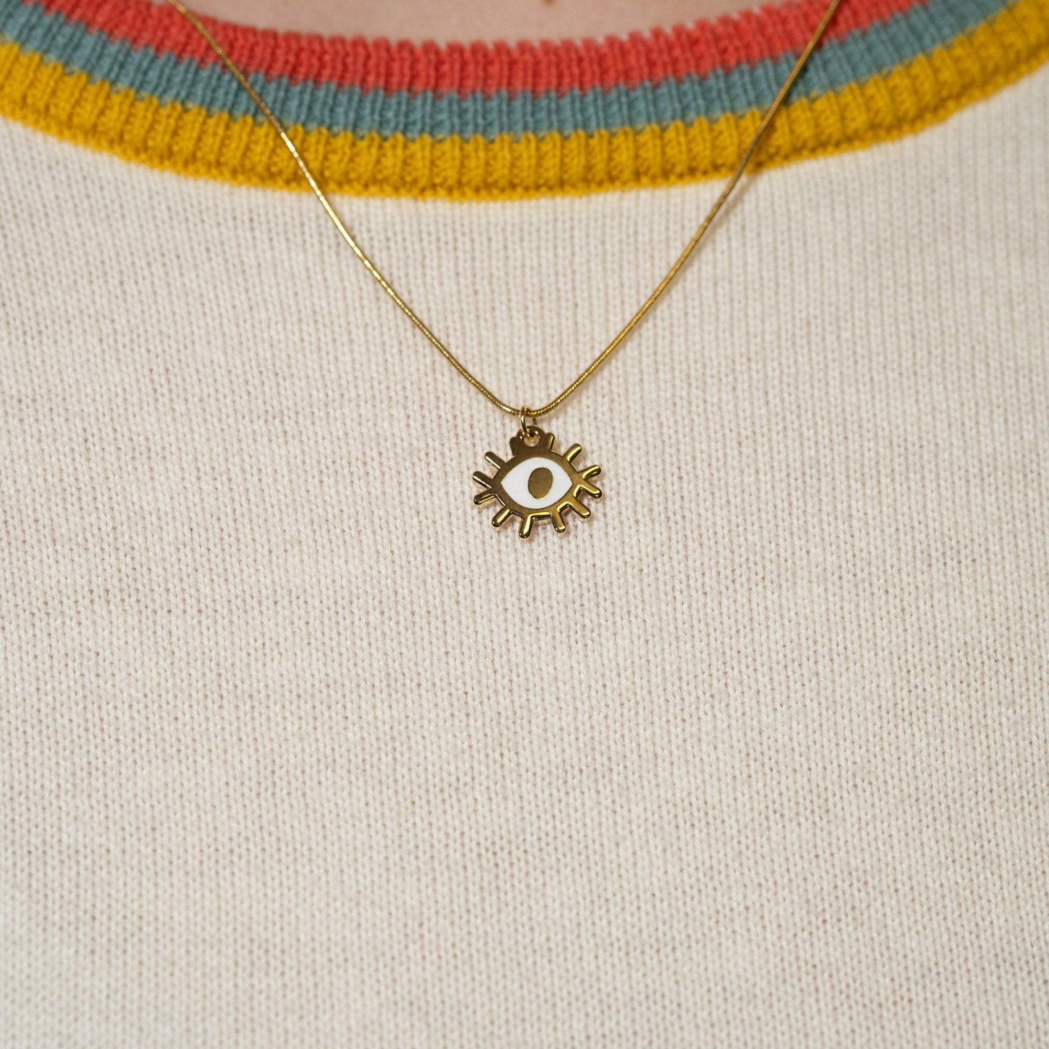 Eye Necklace - Sleepy Mountain
