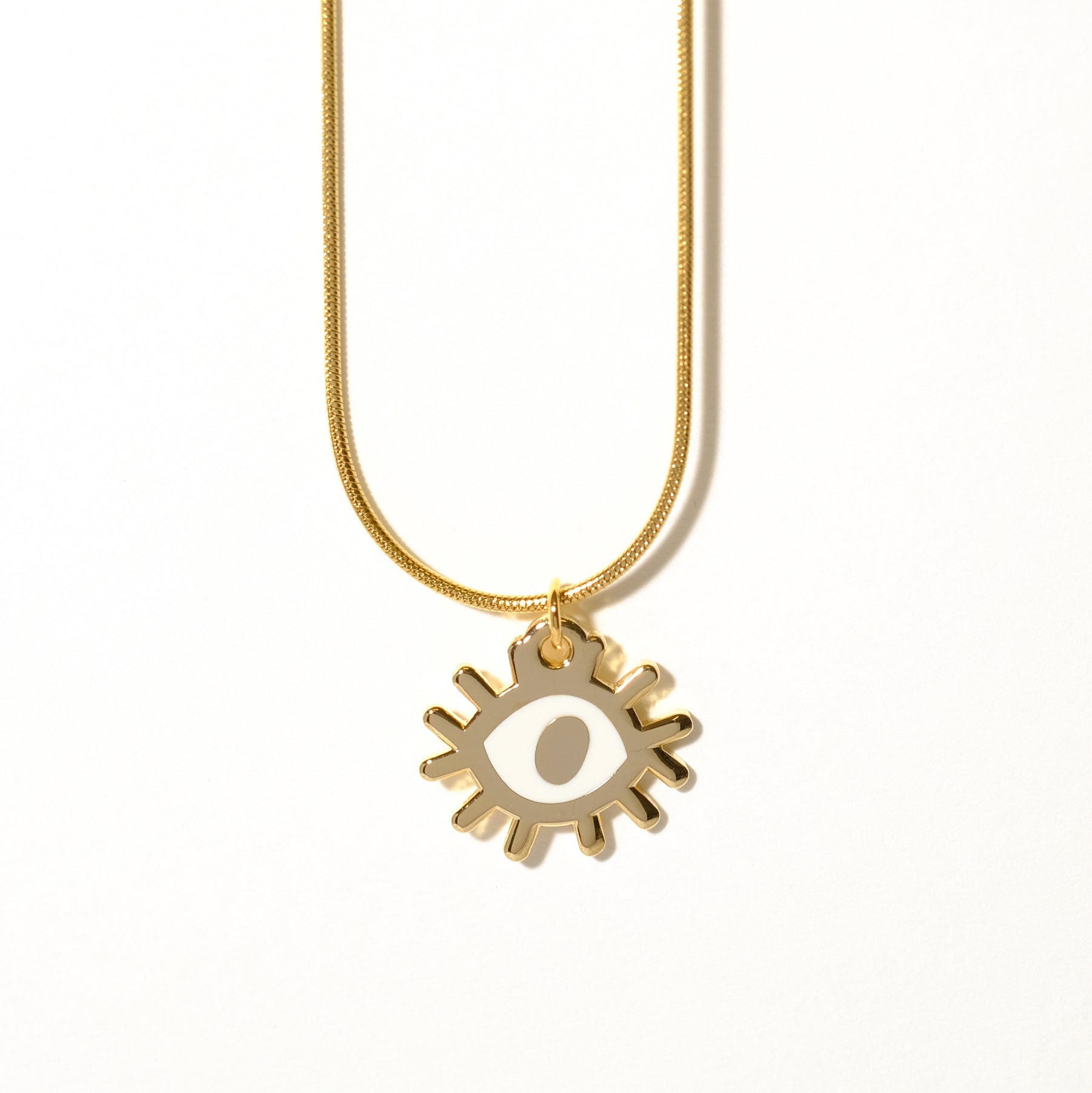 Eye Necklace - Sleepy Mountain