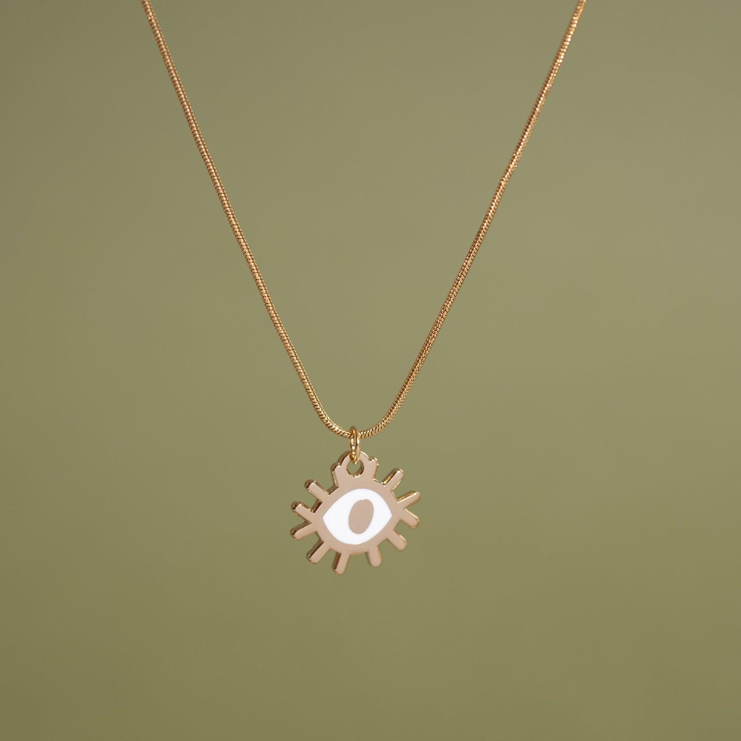 Eye Necklace - Sleepy Mountain