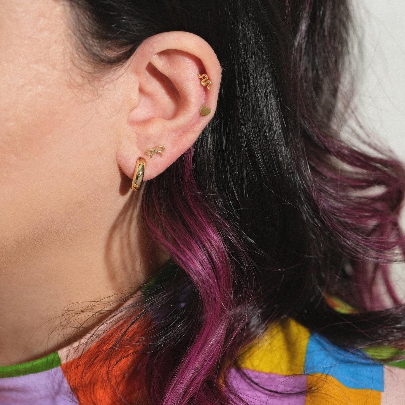Fine Essentials - Bow Stud Earrings - Sleepy Mountain