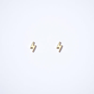 Fine Essentials - Lightning bolt stud earrings - Sleepy Mountain