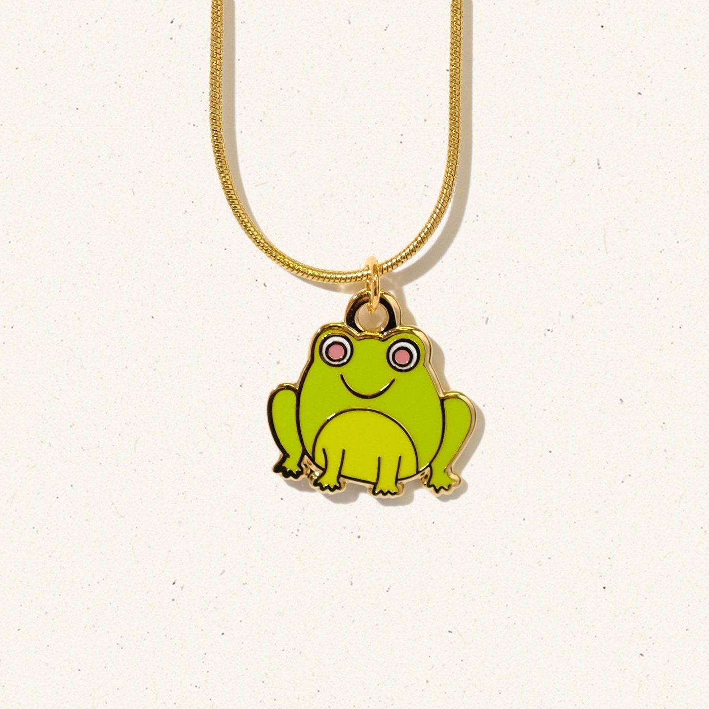 Frog Necklace - Sleepy Mountain