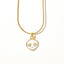 Heart Eyed Skull Necklace - Sleepy Mountain