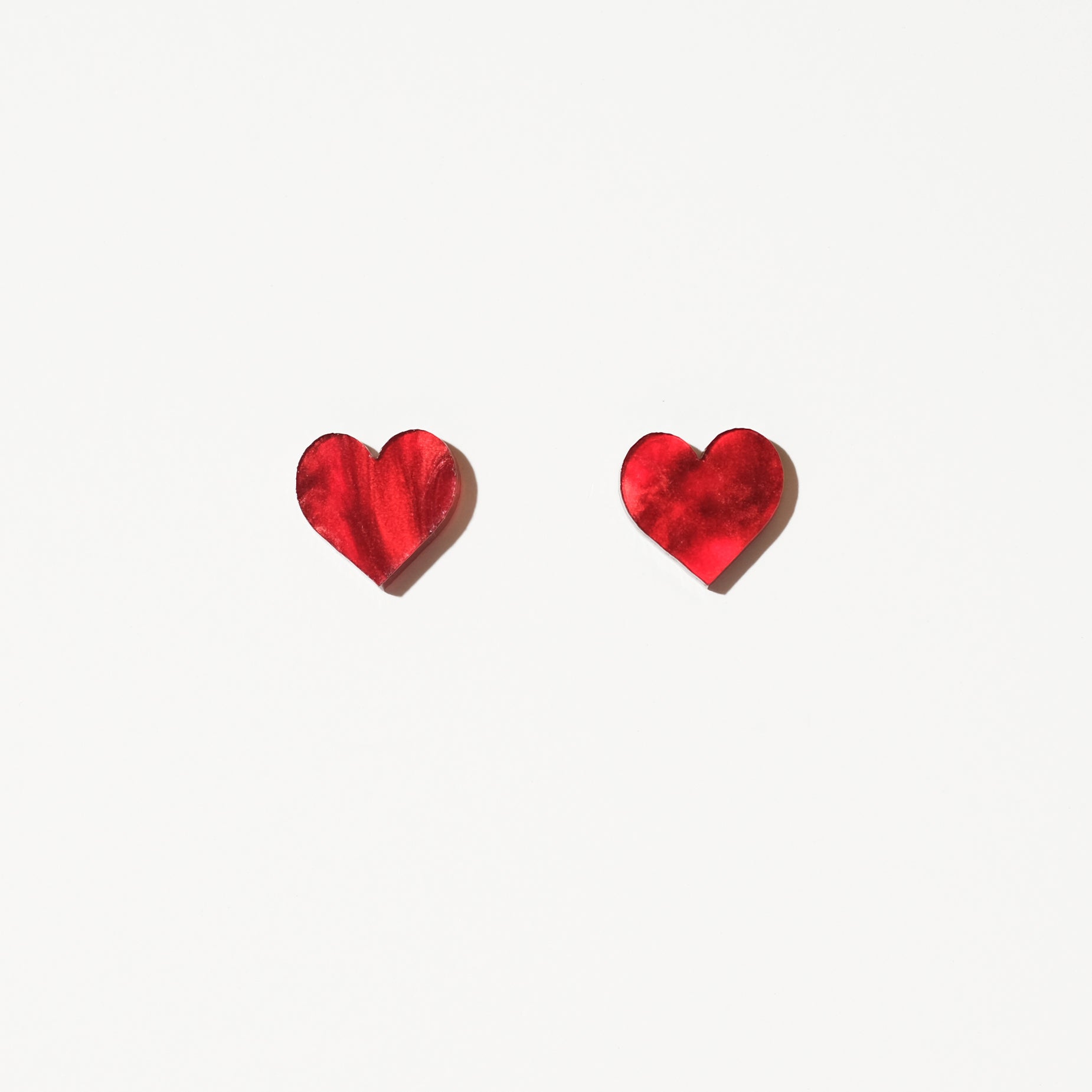 Heart Stud Earrings in Love Potion - Sleepy Mountain