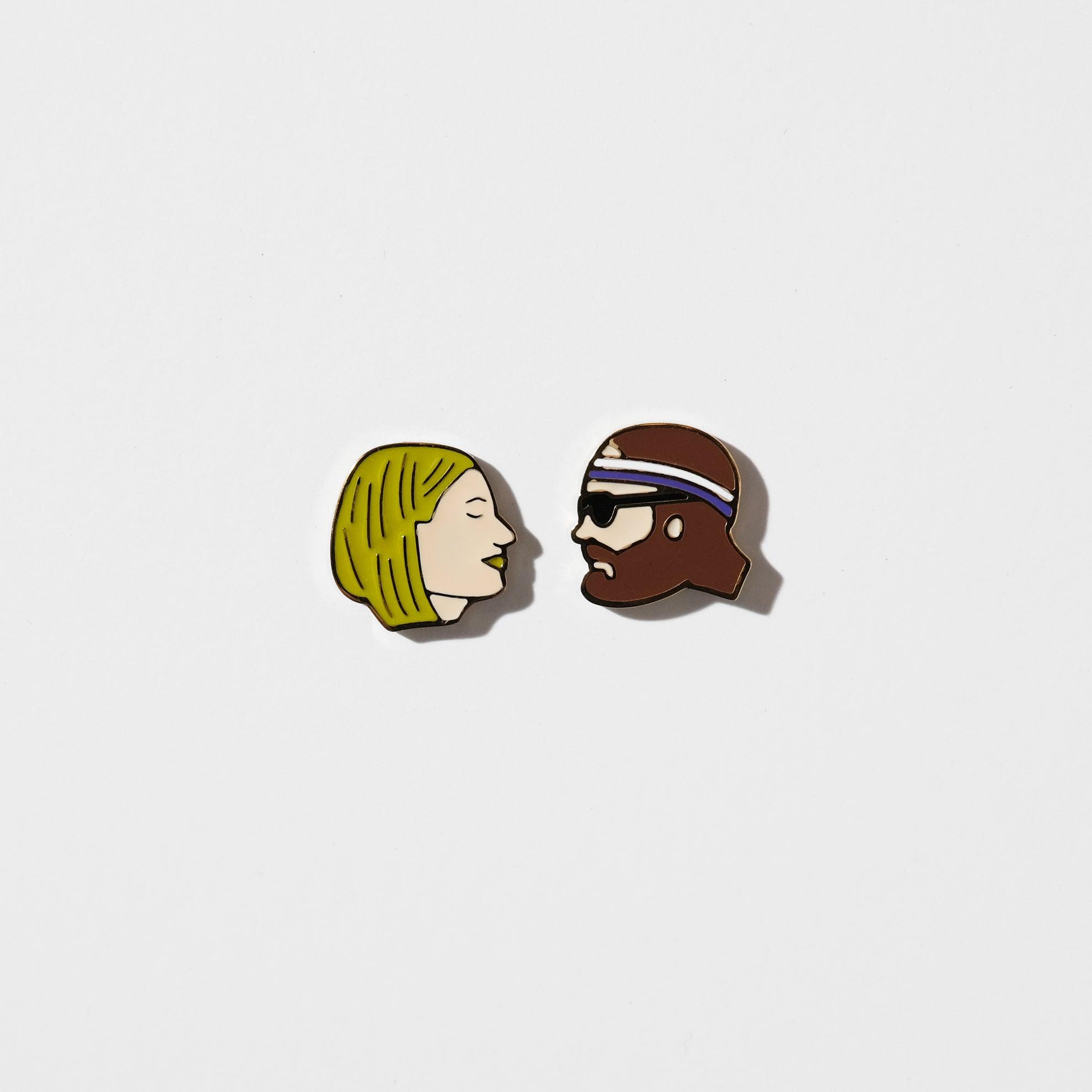 Margot & Richie Tenenbaum Earrings - Sleepy Mountain