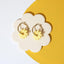 Marguerite Daisy Hoop Earrings in Buttercup Yellow - Sleepy Mountain