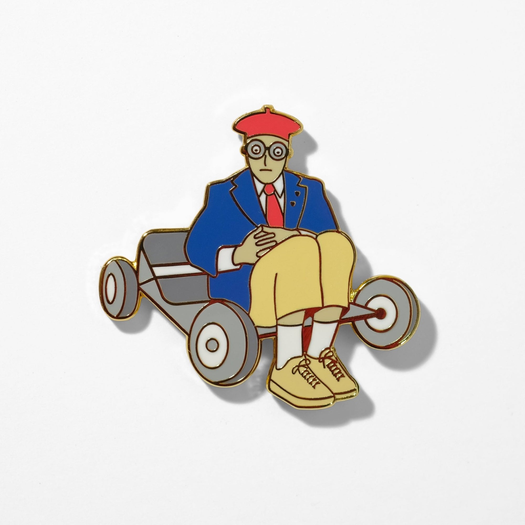 Max Fischer Rushmore enamel pin - Sleepy Mountain