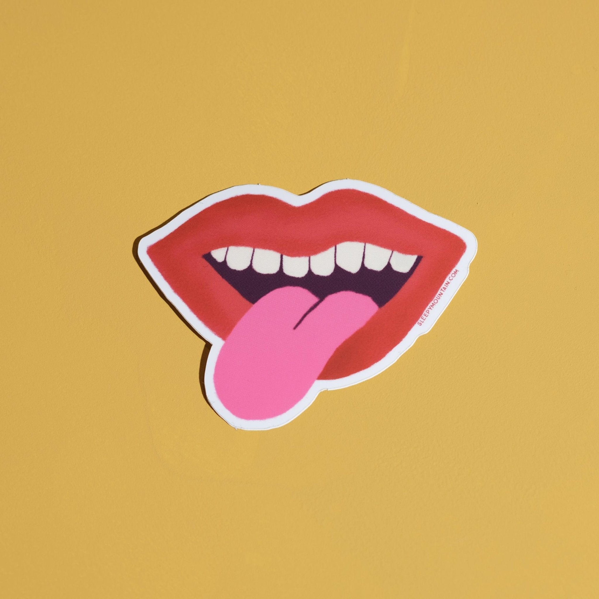 Mouthy Sticker | Sleepy Mountain