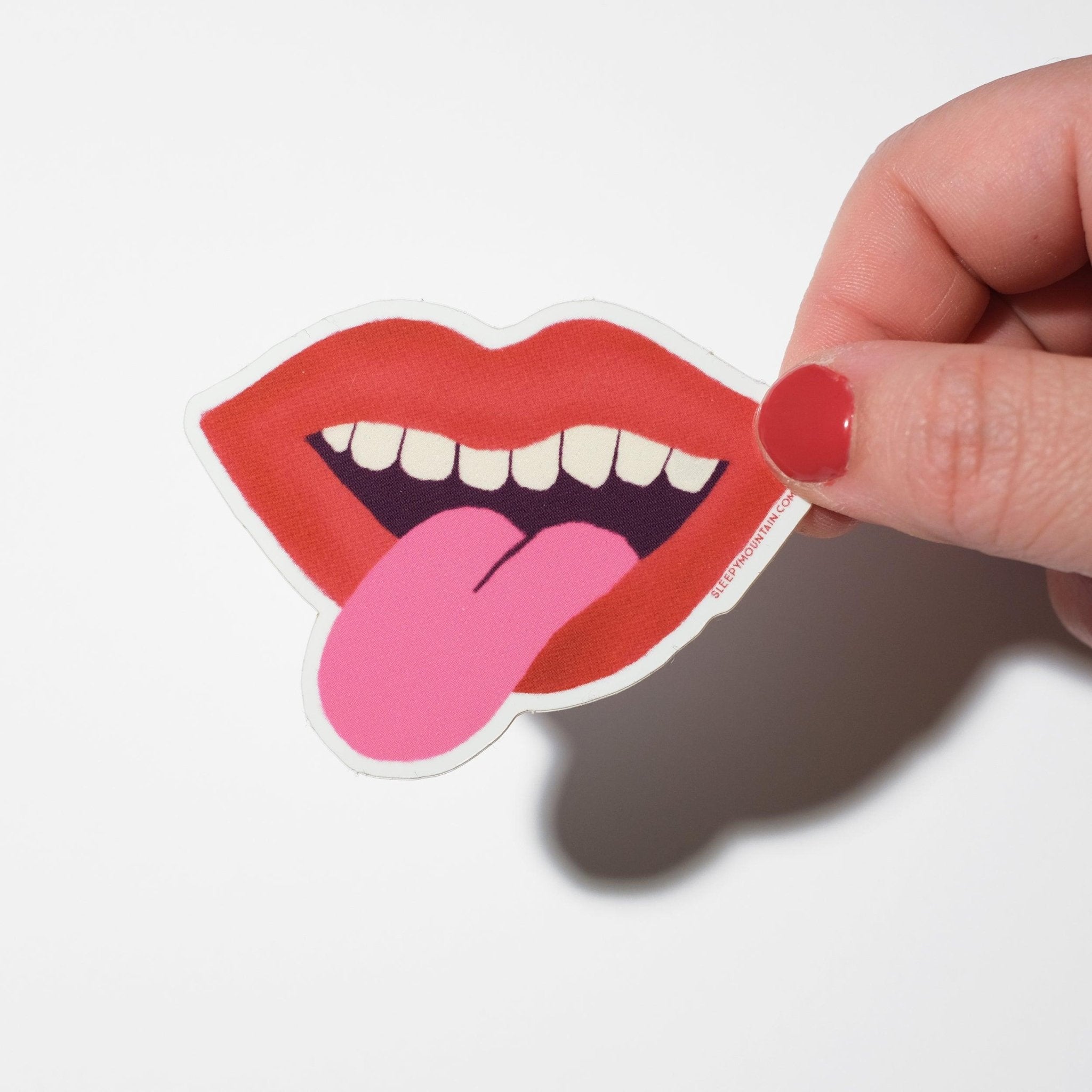 Mouthy Sticker | Sleepy Mountain
