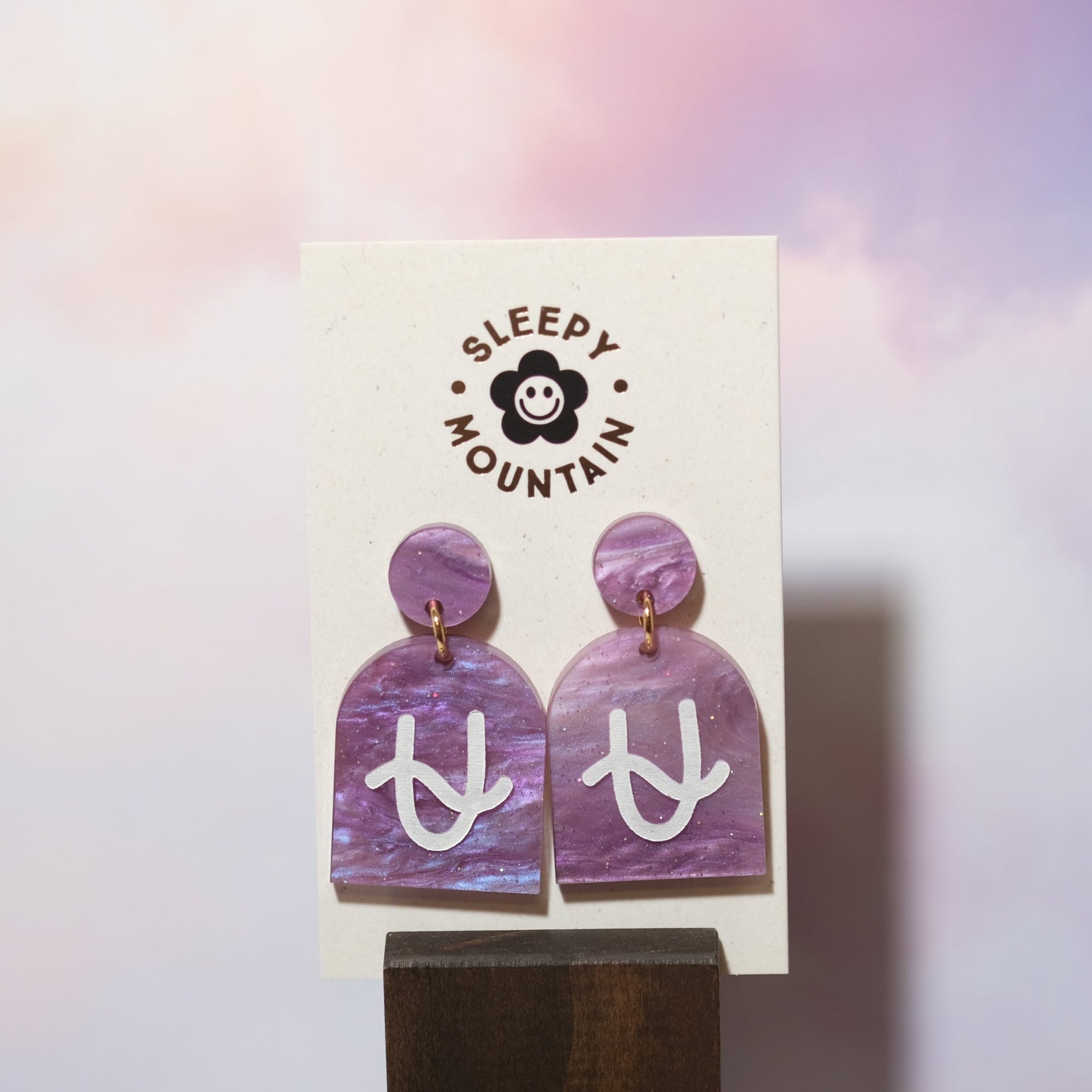 Ophiuchus Zodiac Earrings - Sleepy Mountain
