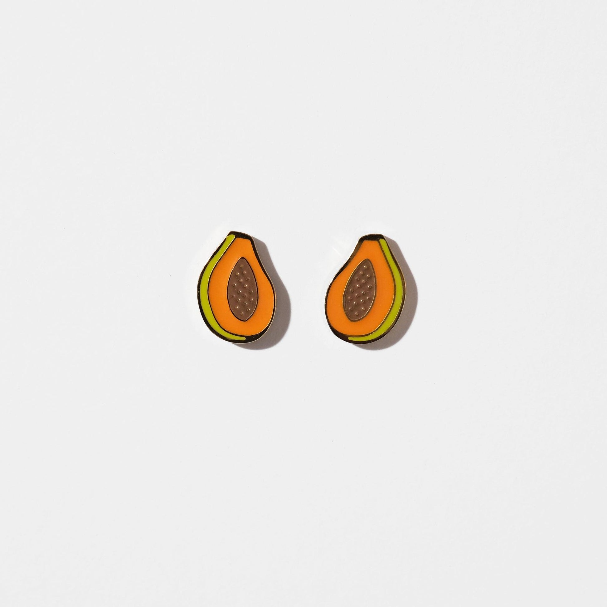 Papaya Stud Earrings - Sleepy Mountain